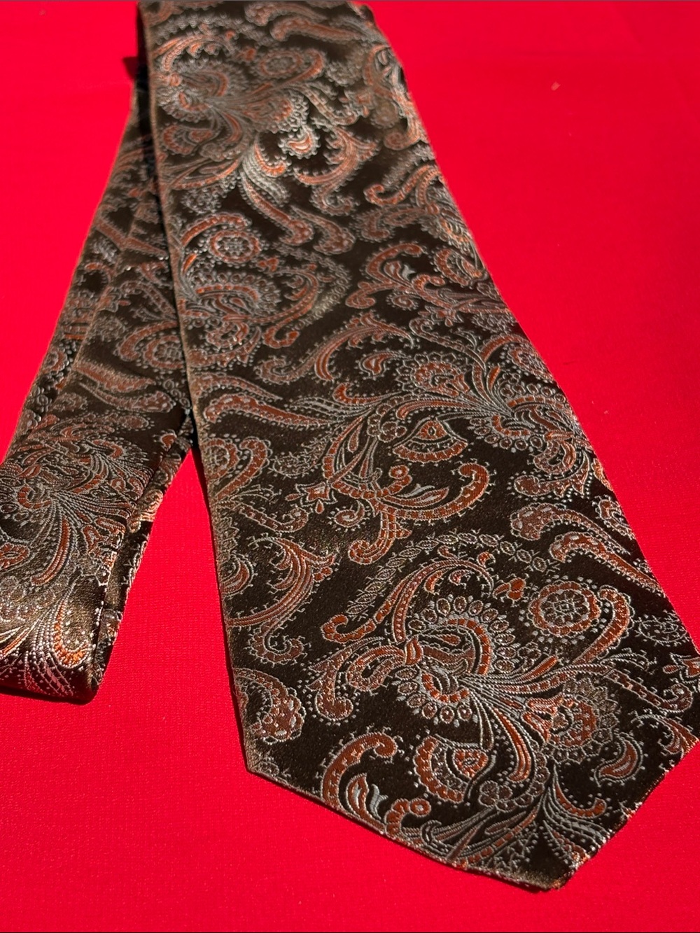 Christian Dior vintage silk paisley tie!!